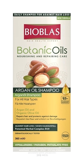 Bioblas – Botanic Oils Anti Hair Loss Shampoo With Argan Oil – Dokulmeye Karsi Etkili Argan Yagli Sampuan