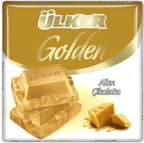 Ulker Golden Chocolate  White Square Chocolate