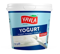 Yayla Natural Yogurt - Dogal Suzme Yogurt - 10% 1kg 